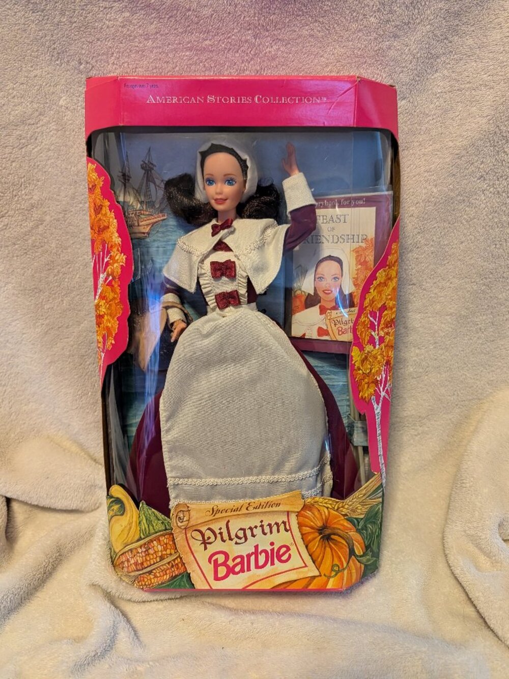 NIB 1994 Special Edition American Stories Pilgrim Barbie #12577